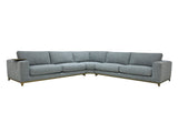 Donovan Gray Sectional - Ornate Home