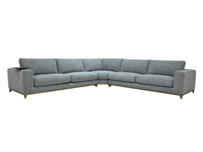 Donovan Gray Sectional - Ornate Home