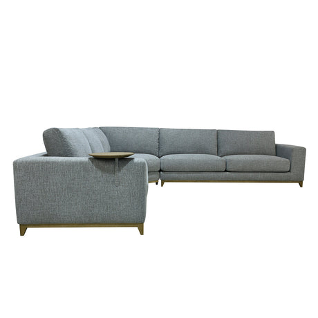 Donovan Gray Sectional - Ornate Home