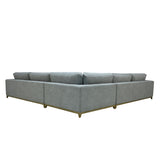 Donovan Gray Sectional - Ornate Home