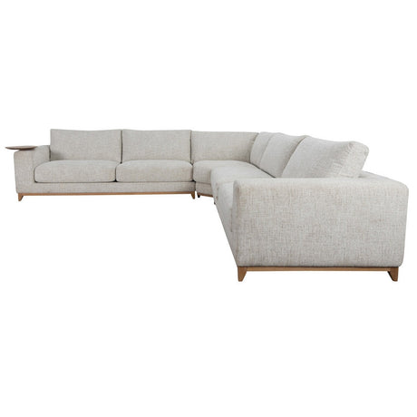 Donovan Sand Sectional - Ornate Home