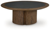 Dontayne Warm Brown Coffee Table (Online Special Price) - Ornate Home