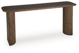 Dontayne Warm Brown Sofa Table (Online Special Price) - Ornate Home