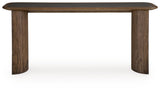 Dontayne Warm Brown Sofa Table (Online Special Price) - Ornate Home