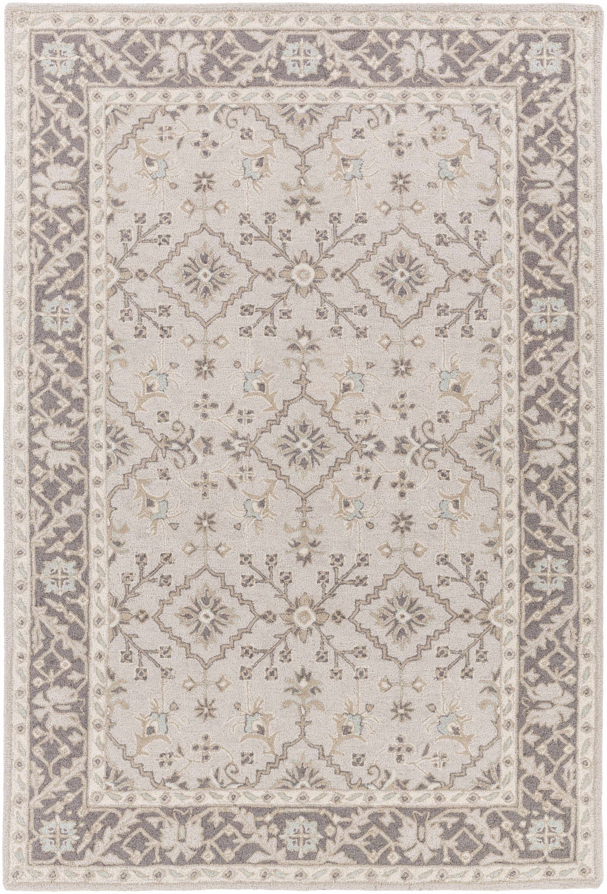 Dooling Light Brown Wool Carpet - Clearance - Ornate Home