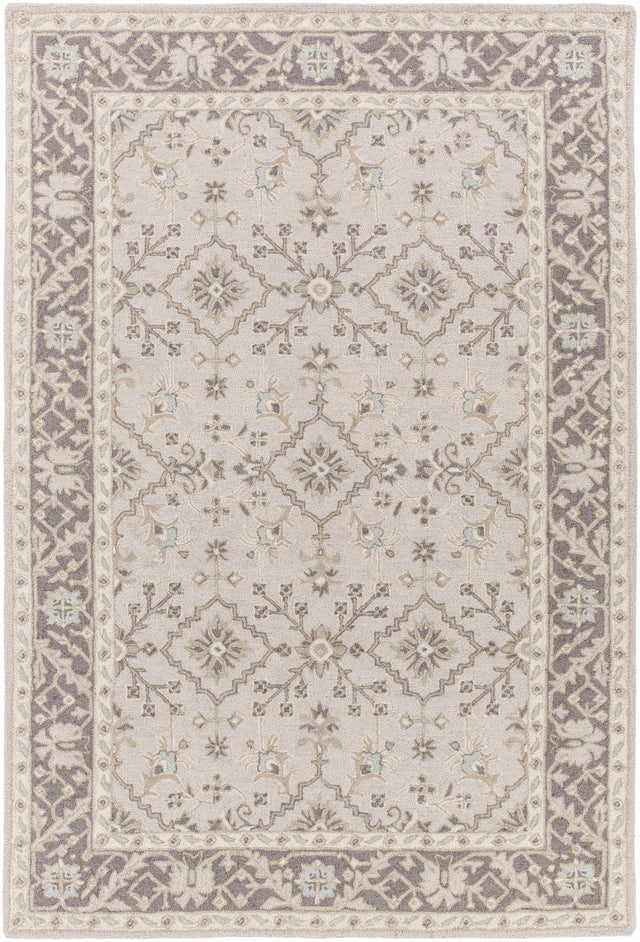 Dooling Light Brown Wool Carpet - Clearance - Ornate Home