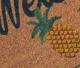 Doormat Two Brown Pineapples Doormat - Ornate Home