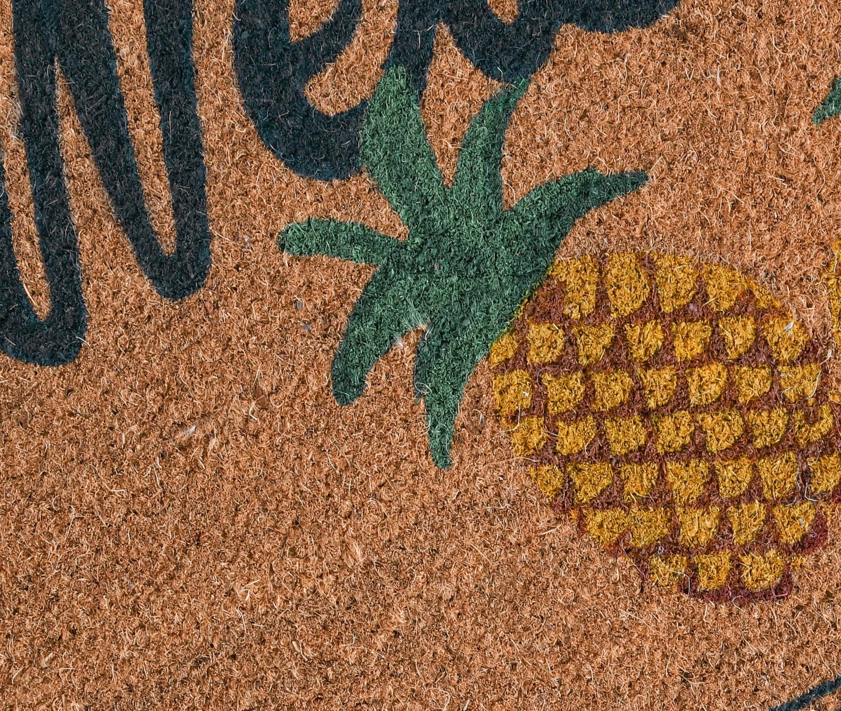 Doormat Two Brown Pineapples Doormat - Ornate Home