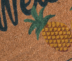 Doormat Two Brown Pineapples Doormat - Ornate Home