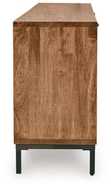 Dorannby Black/Brown Accent Cabinet (Online Special Price) - Ornate Home