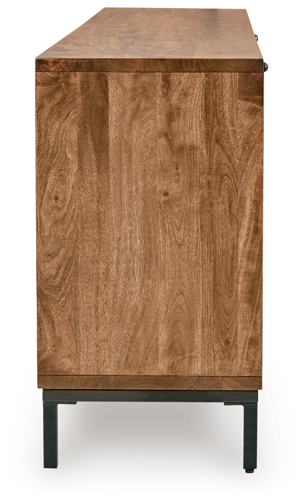 Dorannby Black/Brown Accent Cabinet - Ornate Home