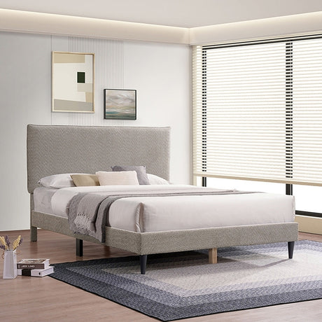 Dorcas Light Brown Queen Bed - Ornate Home