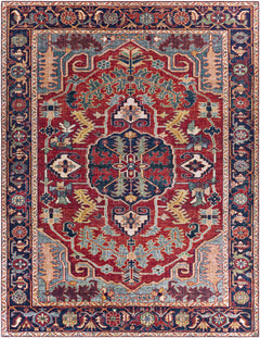 Dorcas Red Performance Rug - Ornate Home