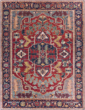 Dorcas Red Performance Rug - Ornate Home
