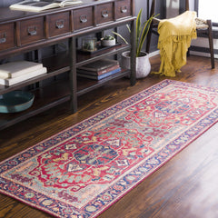 Dorcas Red Performance Rug - Ornate Home