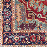 Dorcas Red Performance Rug - Ornate Home