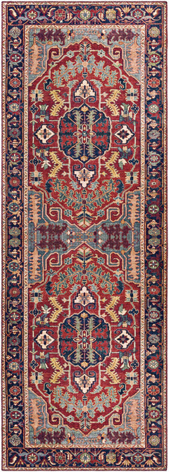 Dorcas Red Performance Rug - Ornate Home