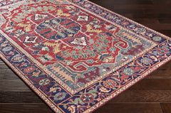 Dorcas Red Performance Rug - Ornate Home