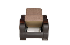 Dorian Sport Brown Living Room Set / 3pc - Ornate Home