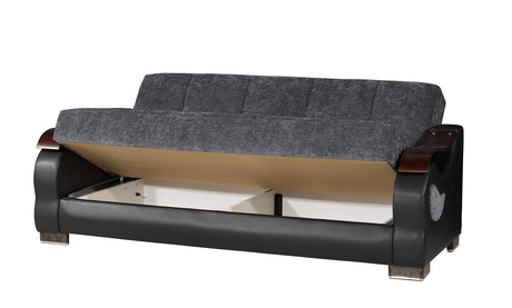 Dorian Sport Gray Full Sleeper Sofa - Ornate Home