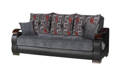Dorian Sport Gray Living Room Set / 3pc - Ornate Home