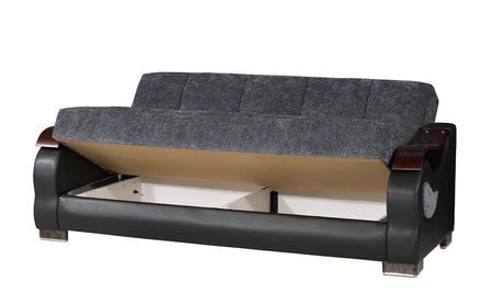 Dorian Sport Gray Living Room Set / 3pc - Ornate Home