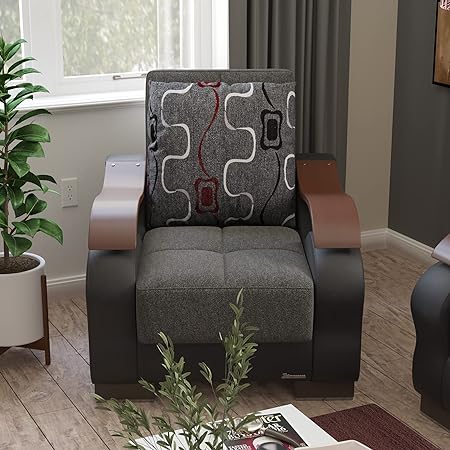 Dorian Sport Gray Living Room Set / 3pc - Ornate Home