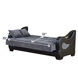 Dorian Sport Gray Living Room Set / 3pc - Ornate Home