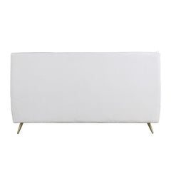 Doris Top Grain Leather Platform Bed Frame - Ornate Home