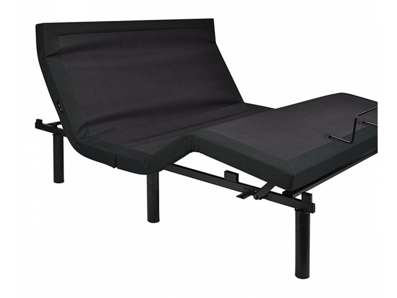 Dormiolite iii Black Queen Adjustable Bed Frame Base - Ornate Home