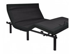Dormiolite iii Black Queen Adjustable Bed Frame Base - Ornate Home