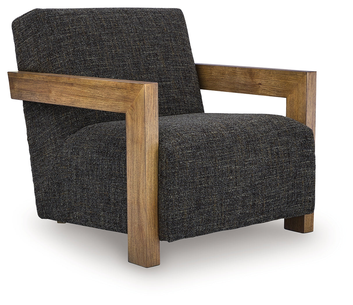 Dorney Charcoal/Brown Accent Chair (Online Special Price) - Ornate Home