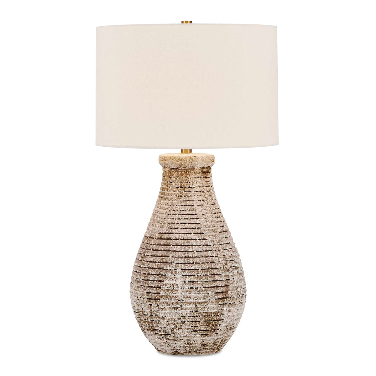 Dorothea Brown/Gray Textured Table Lamp - Ornate Home
