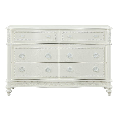 Dorothy Ivory Dresser - Ornate Home