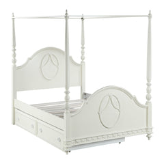 Dorothy Ivory Full Post Bed - Ornate Home
