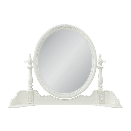 Dorothy Ivory Mirror - Ornate Home