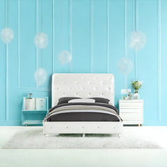 Dorothy Ivory Twin Bed - Ornate Home
