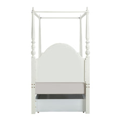 Dorothy Ivory Twin Post Bed - Ornate Home