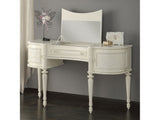 Dorothy Ivory Vanity Desk & Mirror - Ornate Home