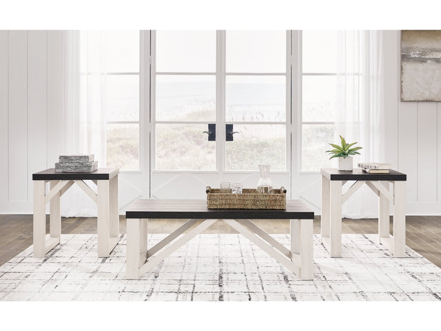 Dorrinson Antique White Occasional Table Set (Set of 3) (Online Special Price) - Ornate Home