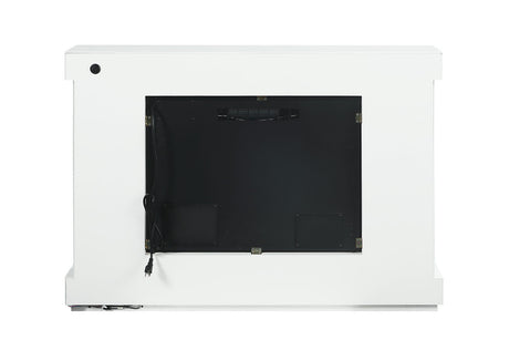 Dorrit White 55" Electric Fireplace - Ornate Home