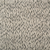 Dorset Brown Fabric Upholstered Round Track Arm Accent Chair - Ornate Home