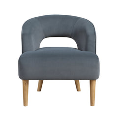 Dorset Dark gray Accent Chair - Ornate Home