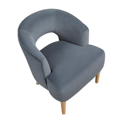 Dorset Dark gray Accent Chair - Ornate Home