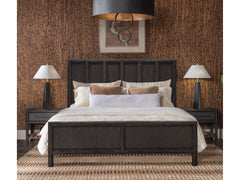 Dorsey Basalt Grey Queen Wooden Panel Bed - Ornate Home