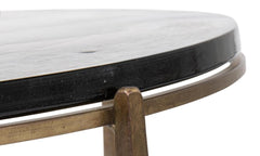 Dorsey Bronze Round Coffee Table - Ornate Home