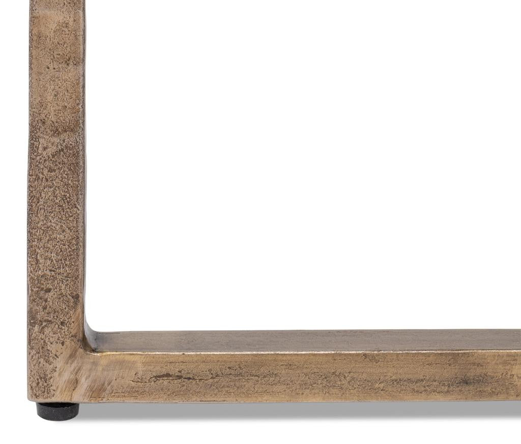 Dorsey Bronze Round Side Table - Ornate Home