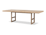 Dorsey Granola 80/98 Extendable Dining Table - Ornate Home