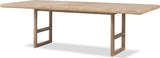 Dorsey Granola 80/98 Extendable Dining Table - Ornate Home