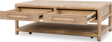 Dorsey Granola Coffee Table - Ornate Home